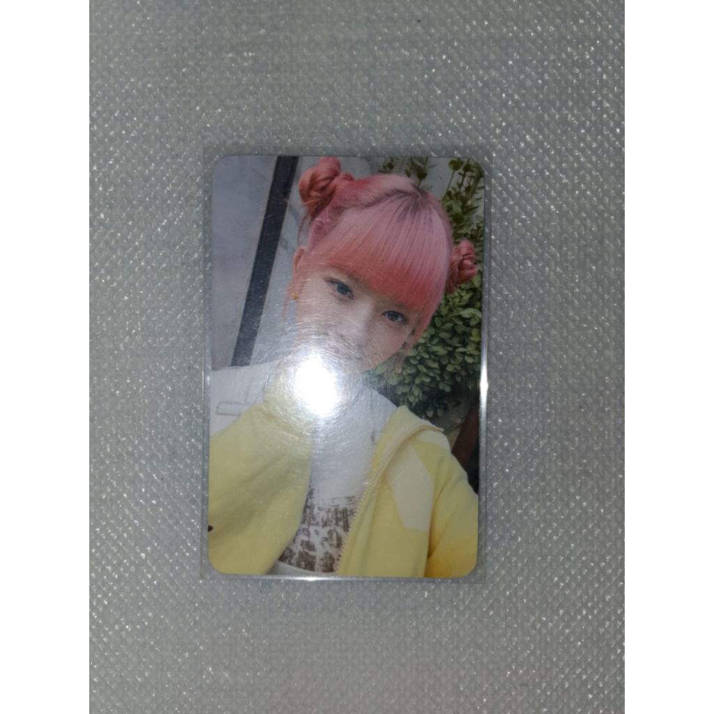 photocard Rei peace