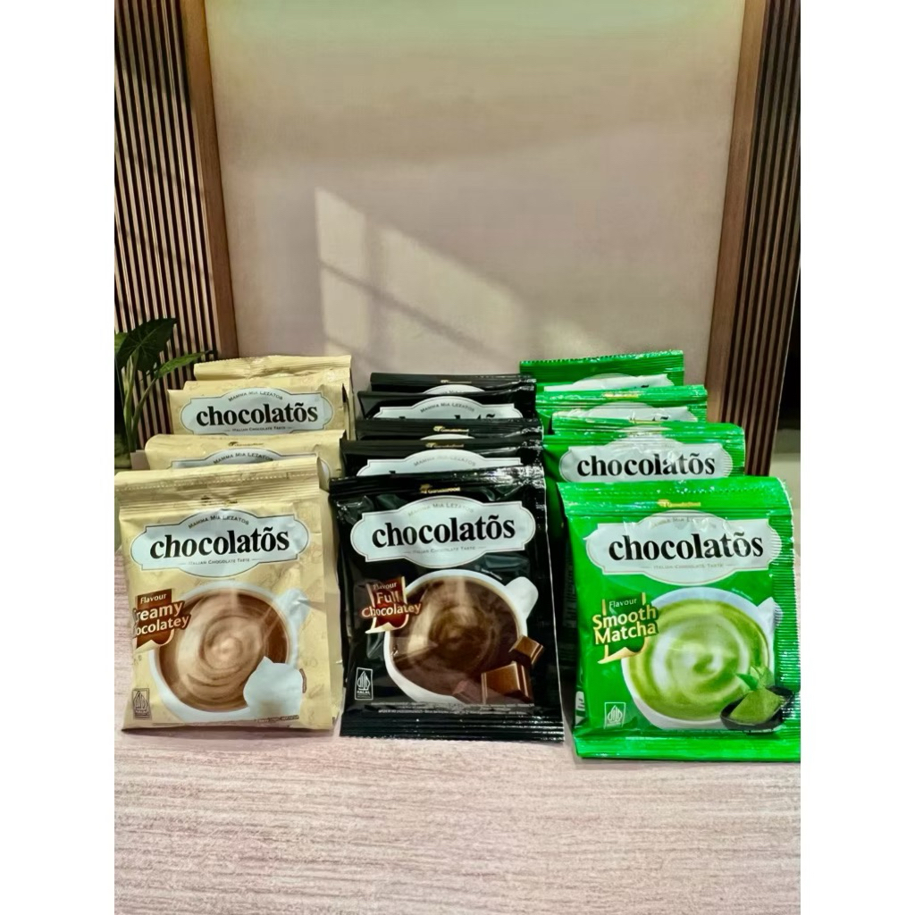

Chocolatos Rasa Matcha Latte 1 Renteng Isi 10 Pcs/Bungkus