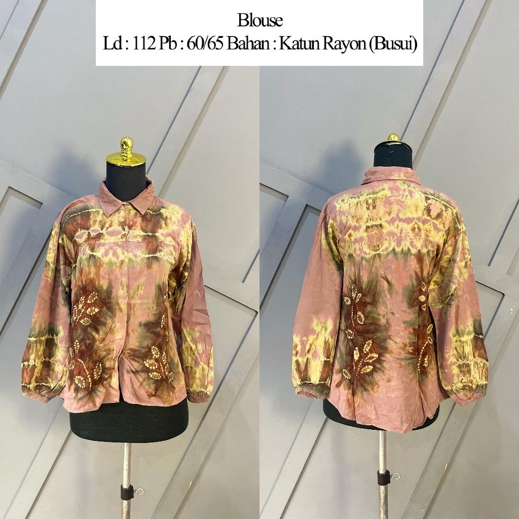 Blouse sasirangan