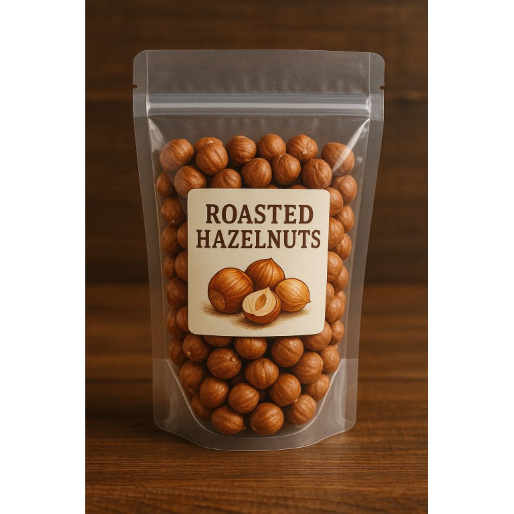 

Roasted Hazelnut 100Gram / Kacang Hazelnut Panggang 100gram