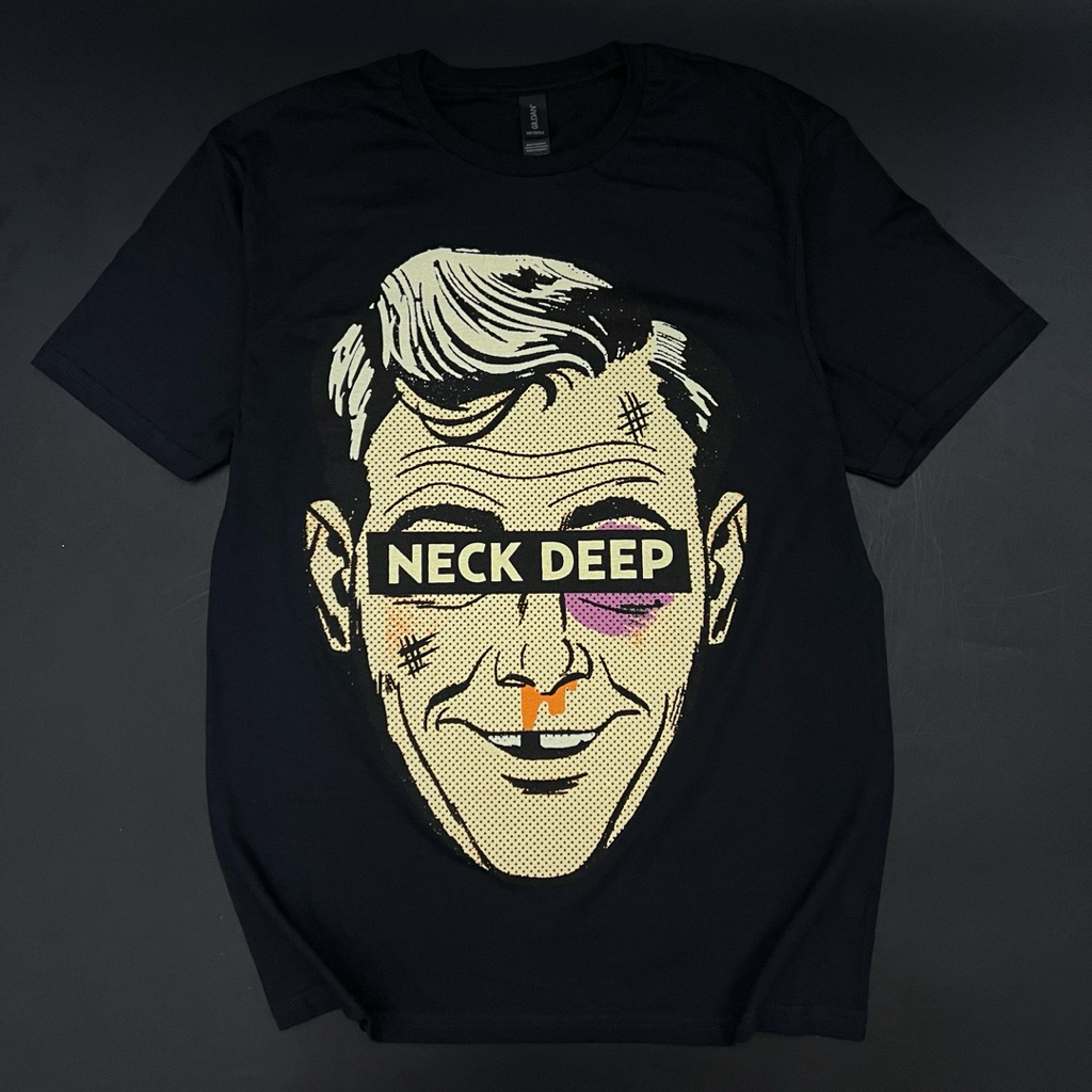 Kaos Neck Deep Official - Ned