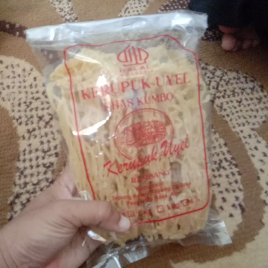 

krupuk uyel pertolo