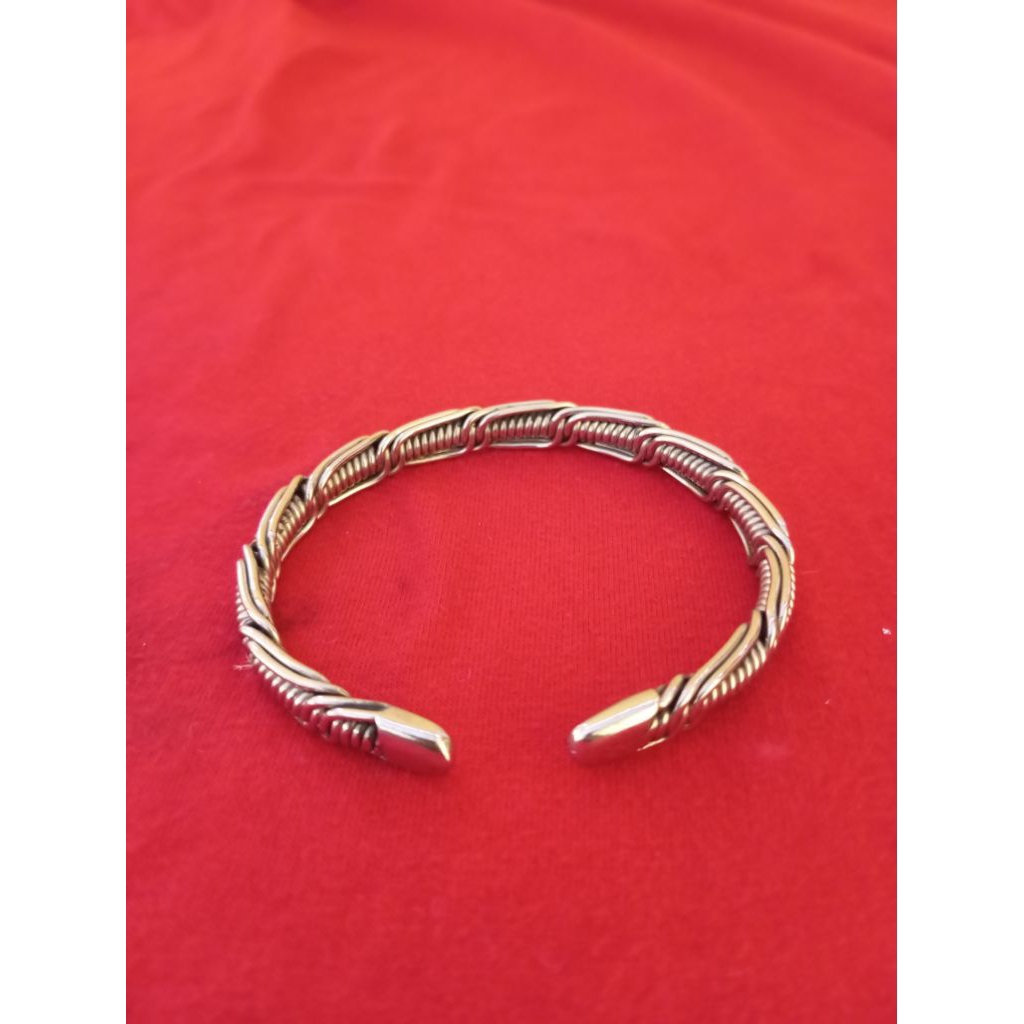 gelang stainless kawat argon