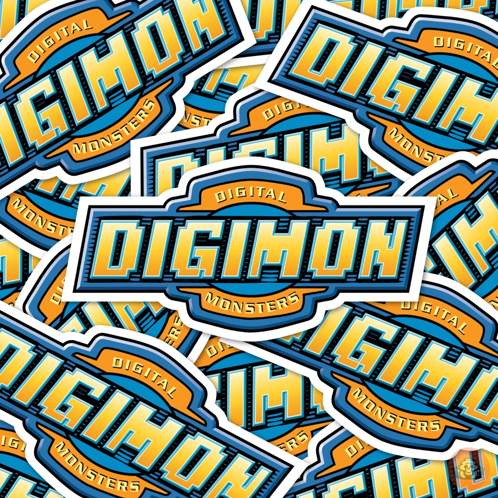 

Digimon Sticker | Stiker Digimon Berbahan Vinyl