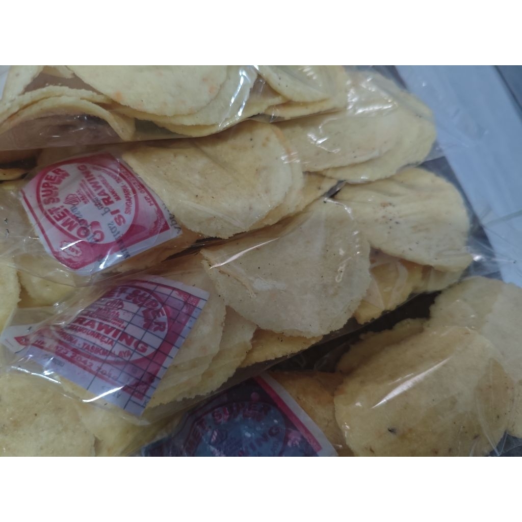 

Comet sirawing keripik singkong 75 gram//(bundling 5pcs)