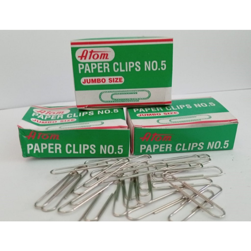 

PAPER CLIP Atom TRIGONAL CLIP, CLIP KERTAS JUMBO NO. 5