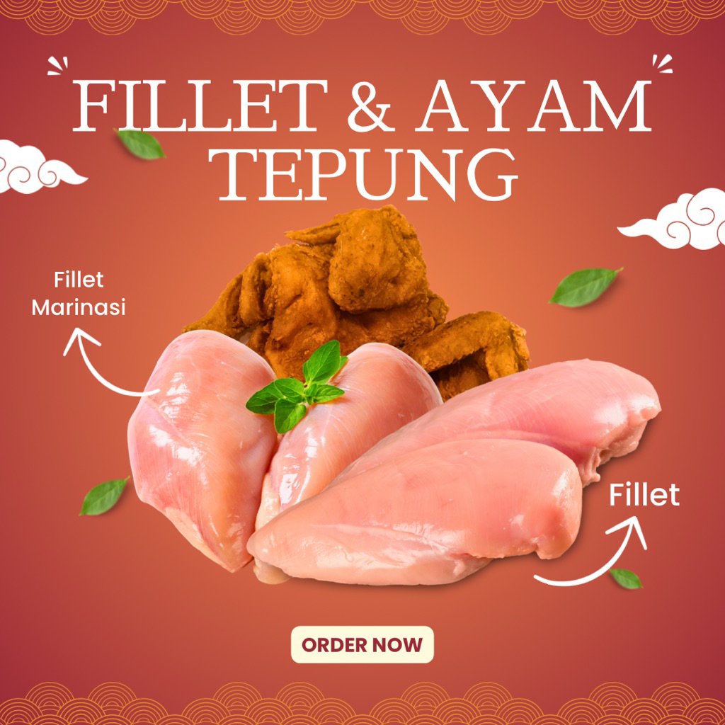 

Ayam Marinasi Praktis – Siap Goreng & Masak // Fillet Ayam Marinasi Original – Tanpa Tulang, Siap Olah