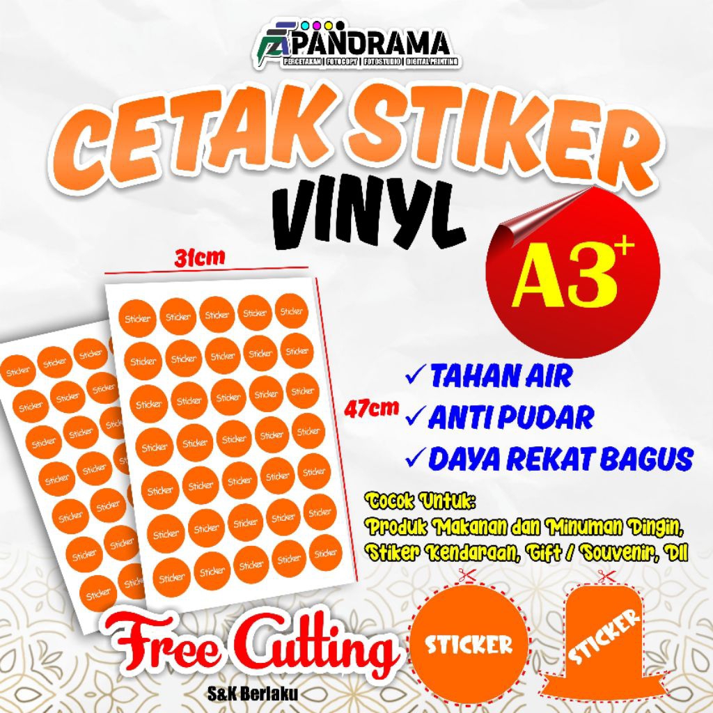 

CETAK STIKER