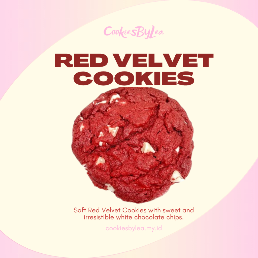

Red Velvet Cookies CookiesbyLea
