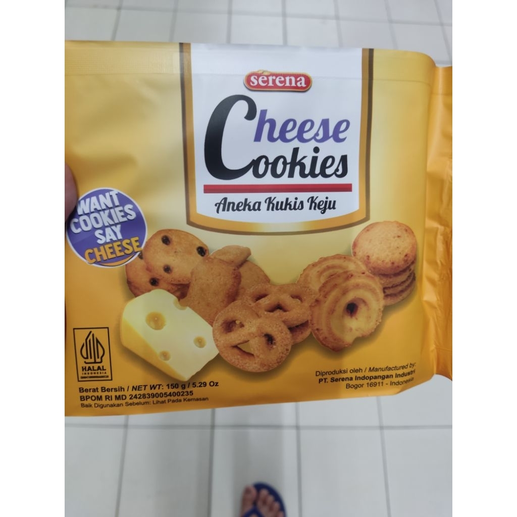 

serena cheese cookies 150 gr