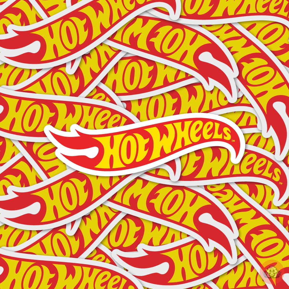 

Hot Wheels Sticker | Stiker Hot Wheels Berbahan Vinyl