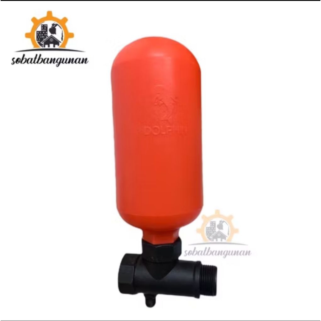 Tabung PVC Plastik Orange (TANPA TEE) / Tabung Pompa Saja Untuk Pompa Air Non Otomatis