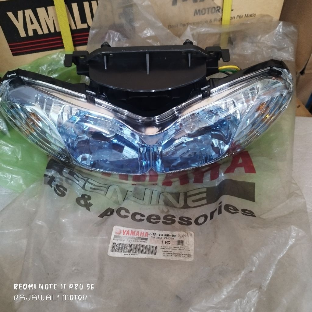 5TP-H4300-00 refektor / lampu depan assy jupiter z old 5TP Yamaha original