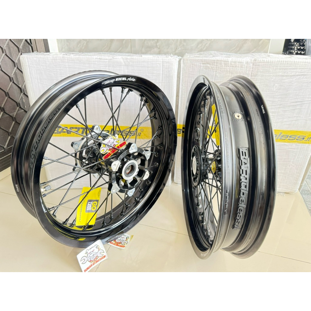Velg EXCEL ASIA Tubles Bartubeles Paketan Velg Supermoto CRF 150 WR 155 KLX 150 DTRACKER 150 Velg Ex