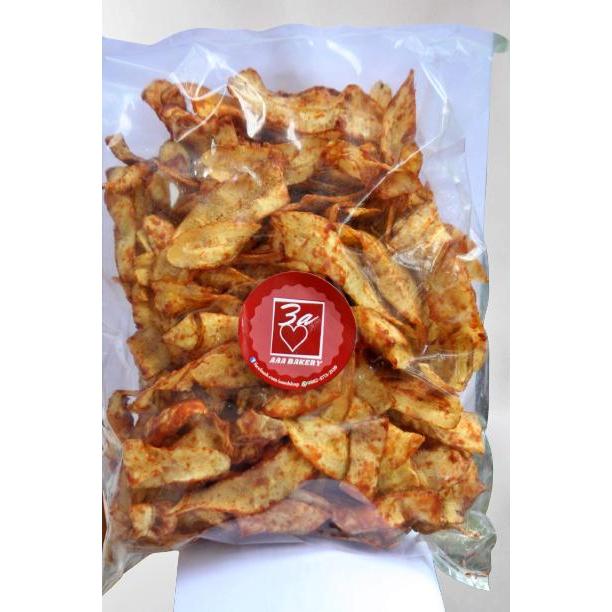 

Kripik Gula Merah Pisang Goroho Khas Manado / Pisang Goroho Manado 400 gram