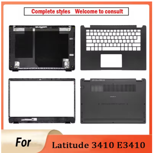 New For Dell Latitude 3410 E3410 LCD Back Cover/Front Bezel Cover 00MC2P 0VMY1K 14 inch