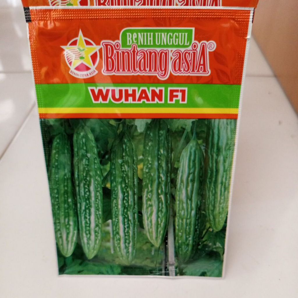 Benih Pare Wuhan 10gr Cap Bintang Asia