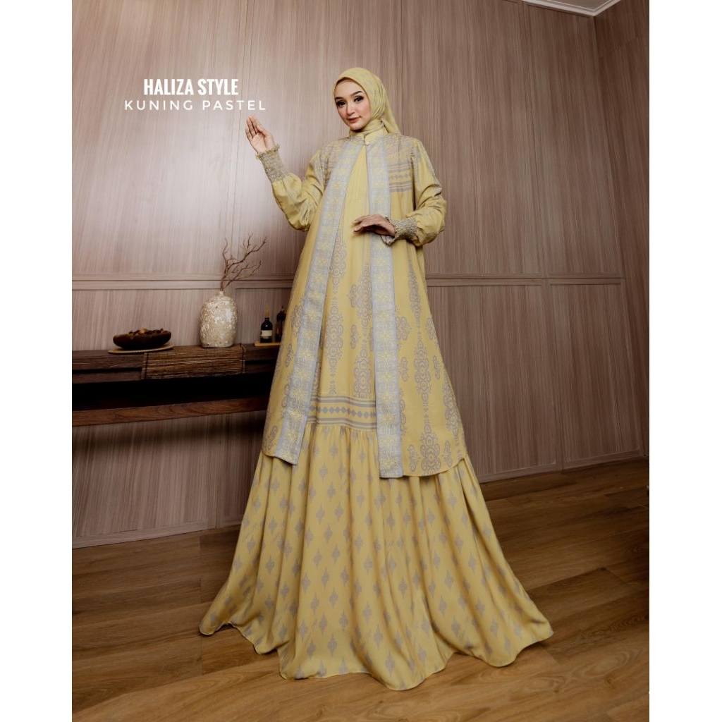 KERATON SERIES 3 DENGAN OUTER SET SCRAFT | HALIZA SYARI | GAMIS