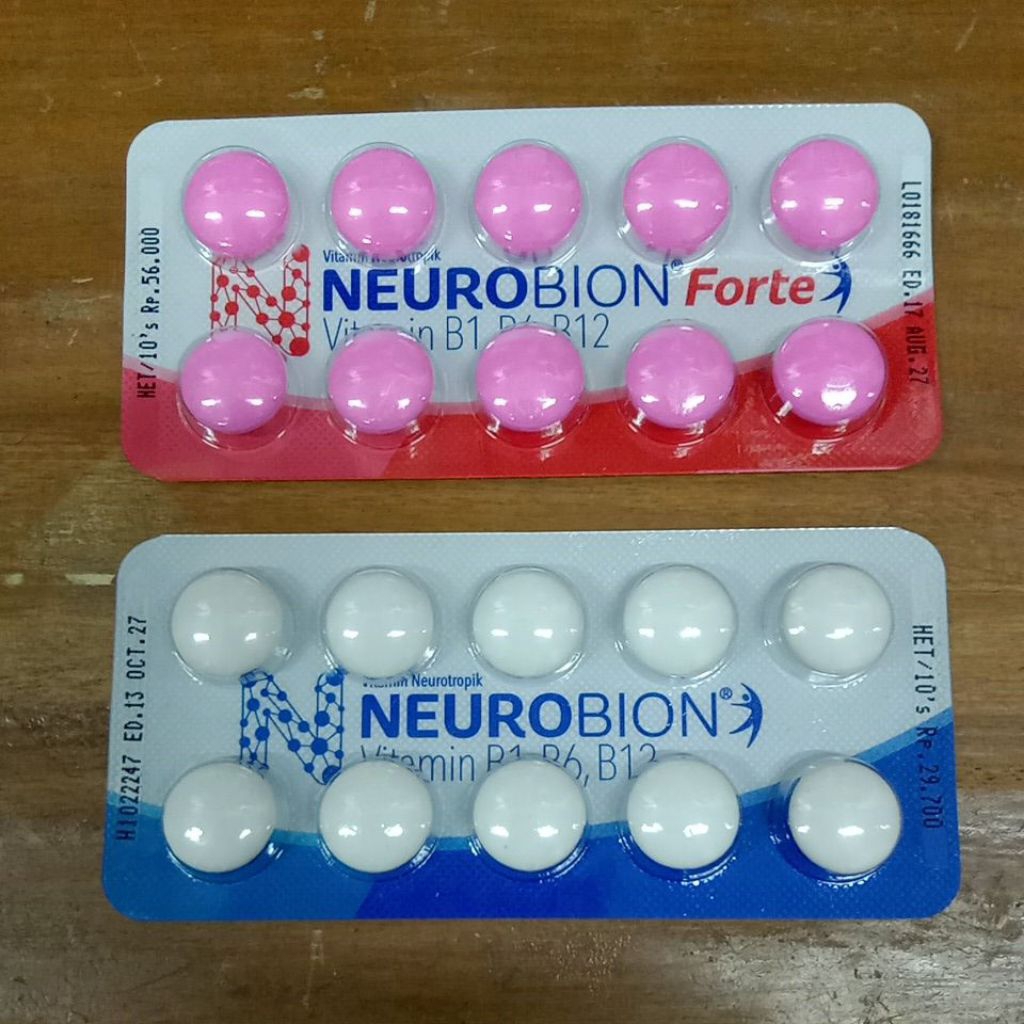 Neurobion & Neurobion forte 1 strip 10 tablet