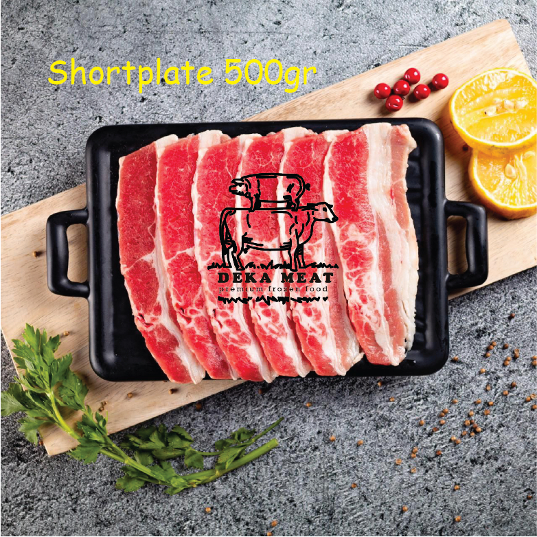 

100% USA Beef Short Plate - Daging Sapi Slice Yoshinoya Yakiniku Suki