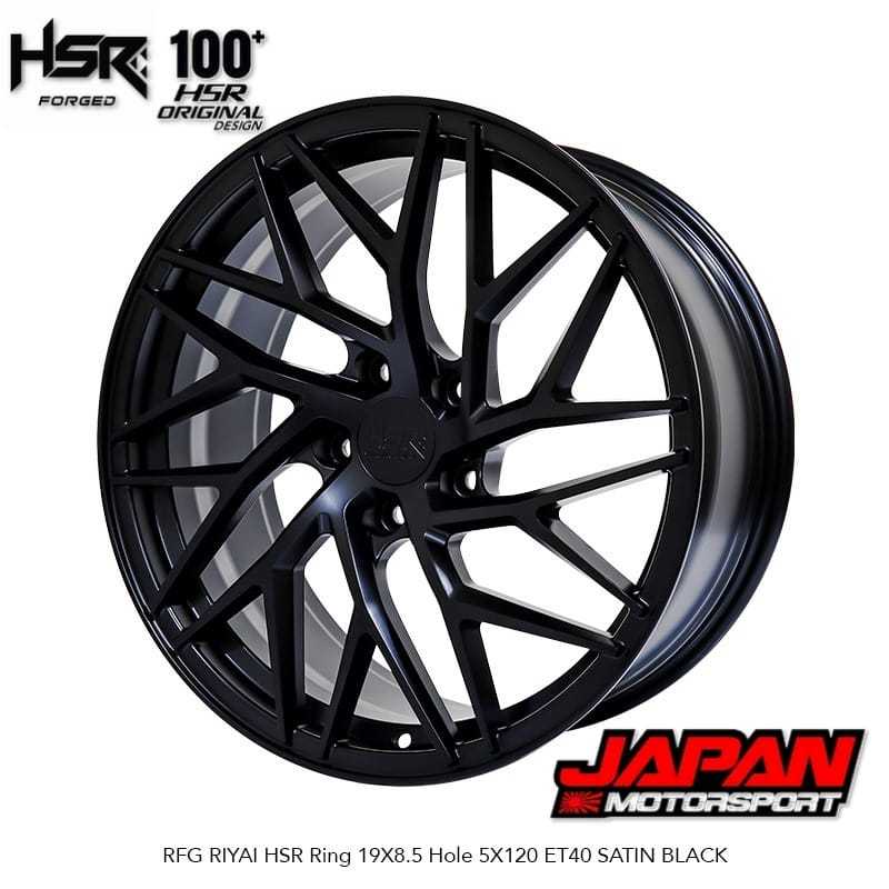 HSR FORGED > VELG RACING HSR RFG RIYAI R19 H5X120 BMW MINI BYD DLL