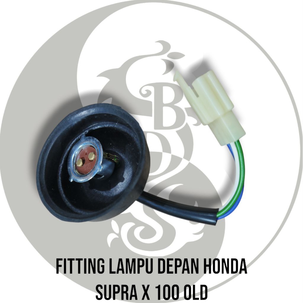 Kabel Fitting Lampu Depan Honda Supra x 100 Old Fitting Lampu Depan Supra X old