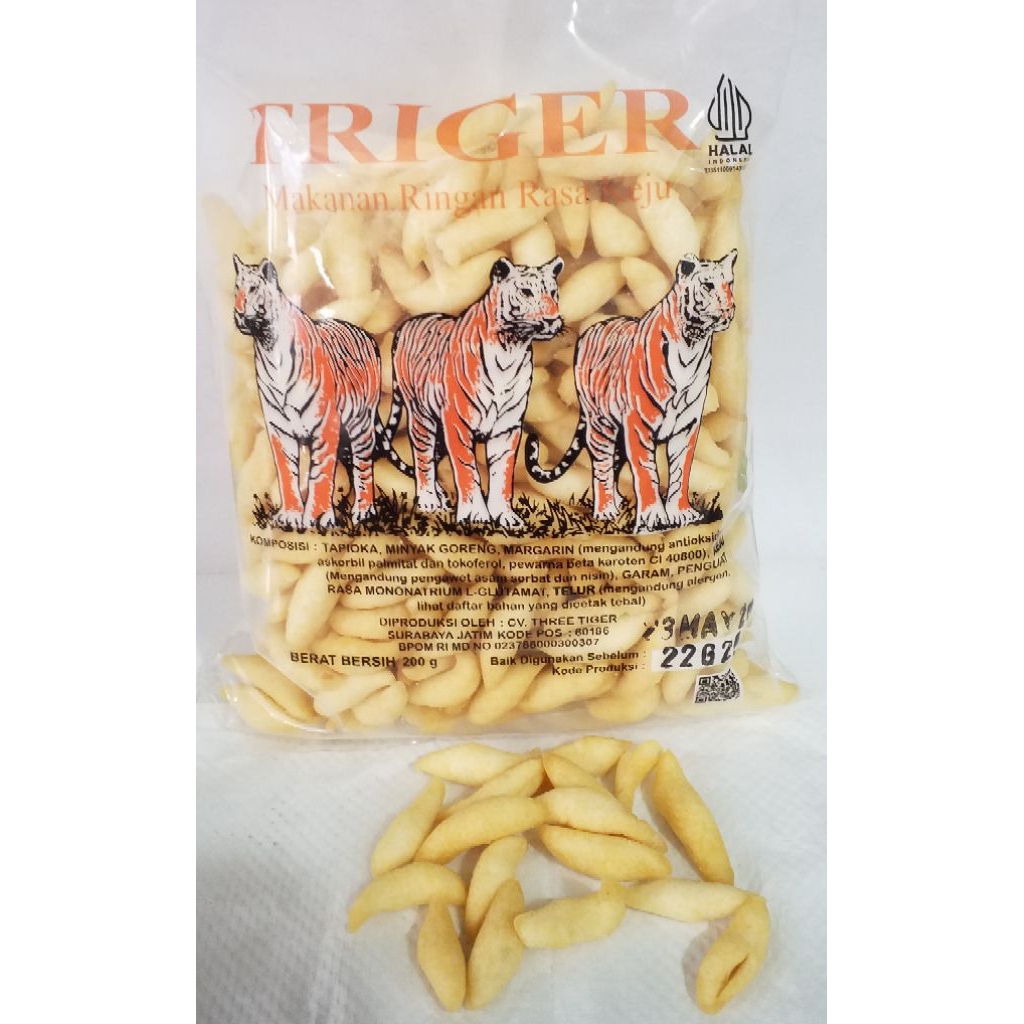 

camilan rasa keju/makanan ringan rasa keju 200gr