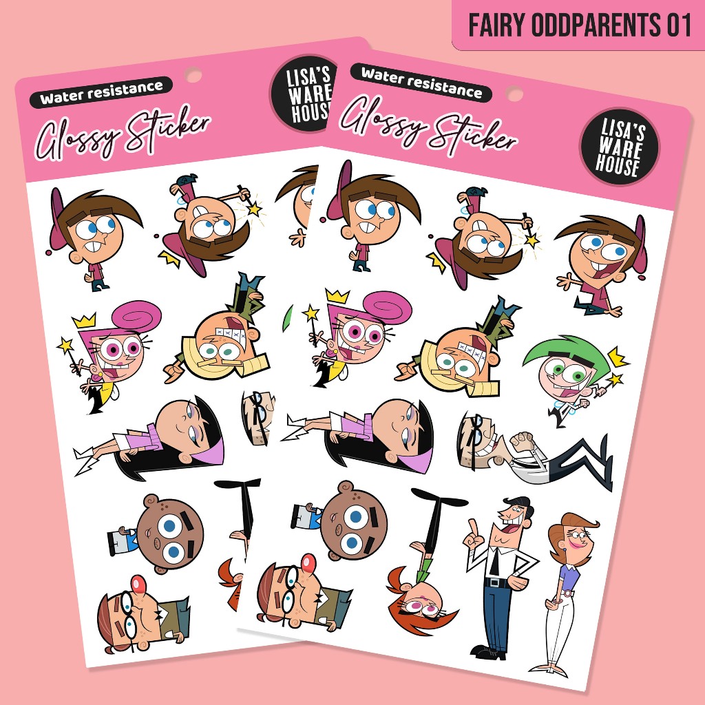 

Sticker Fairy Oddparents Volume 01
