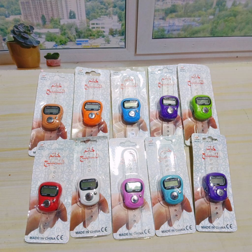 GROSIR TASBIH DIGITAL ISI 100 PCS PER BOX