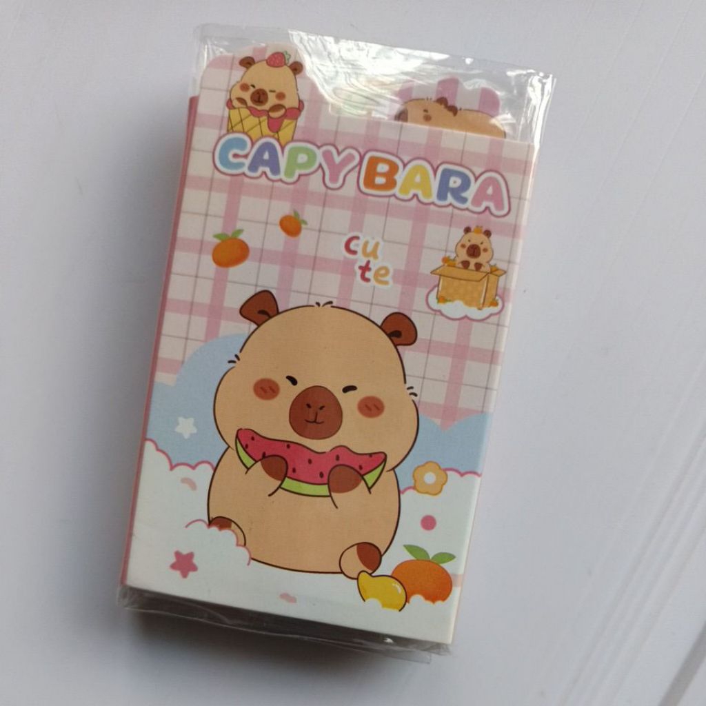 

sticky note capybara