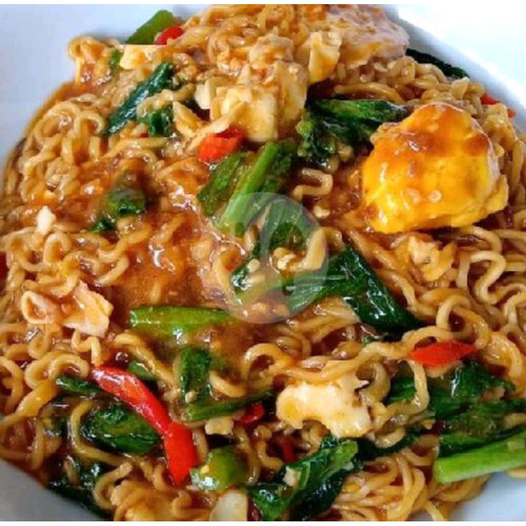 

mie ayam goreng mercon