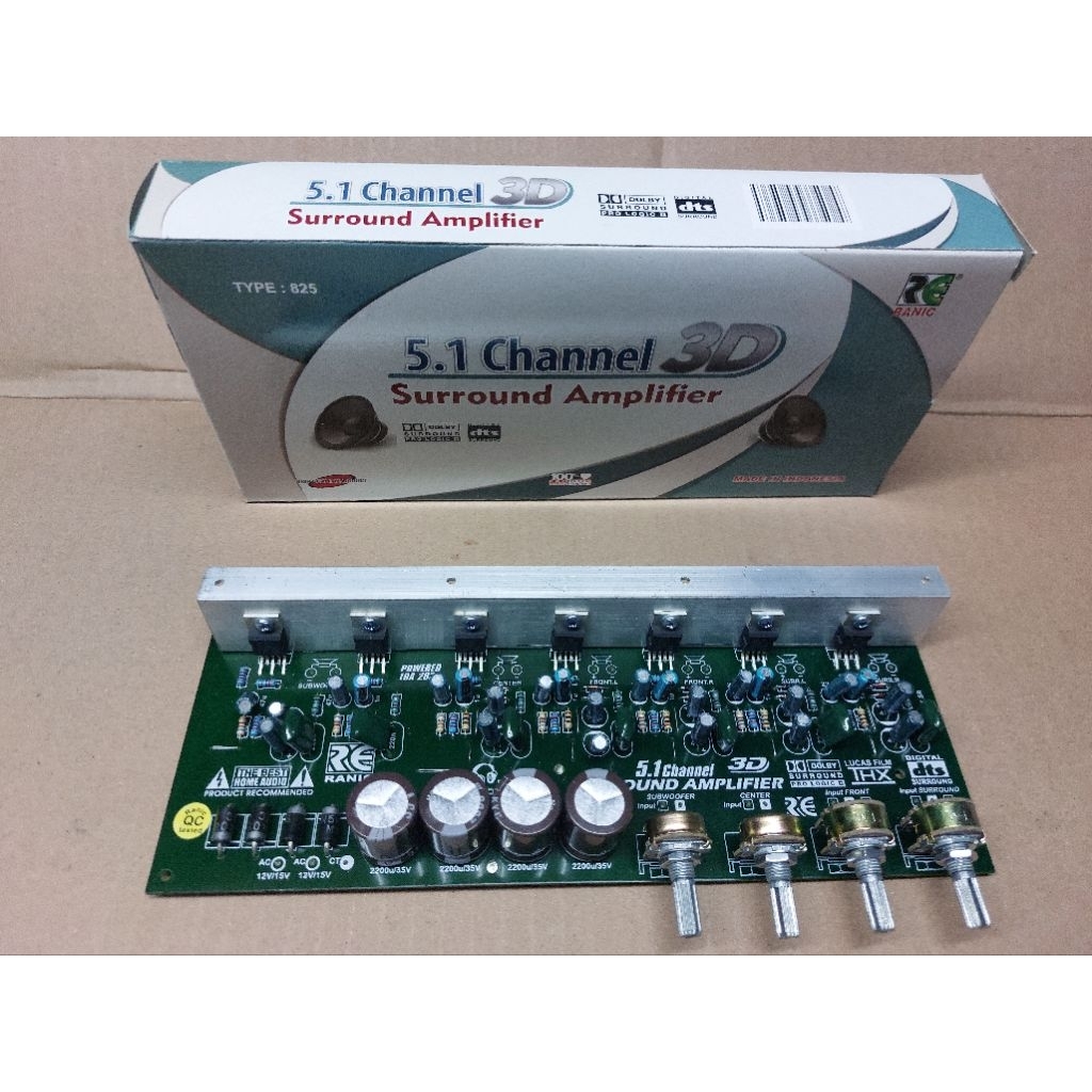 Kit Power Amplifier 5.1 Suround TDA2030