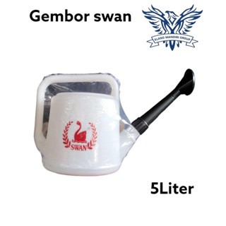 Gembor Swan Putih 5Liter Alat Penyiram Tanaman Peralatan Berkebun / Ceper Agin