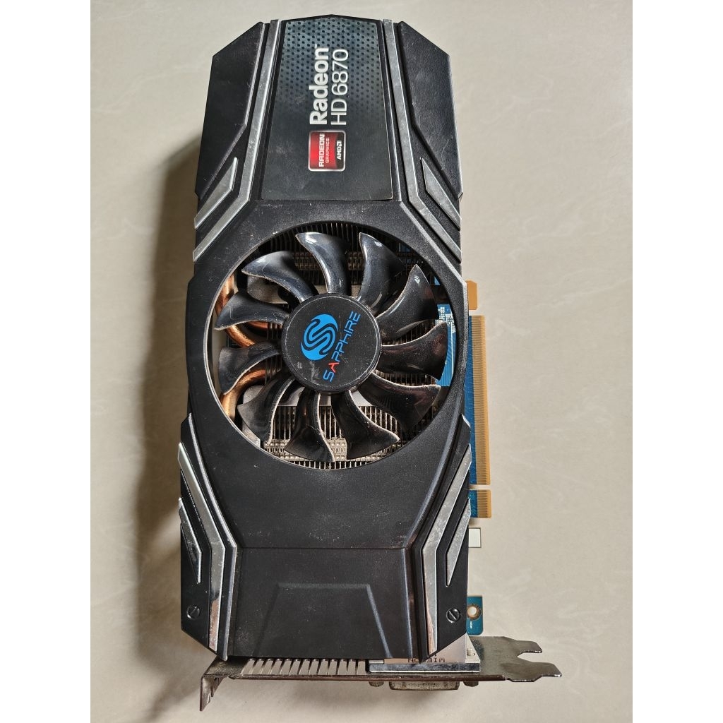 vga sapphire Radeon hd6870 1gb ddr5 256bit (rusak)