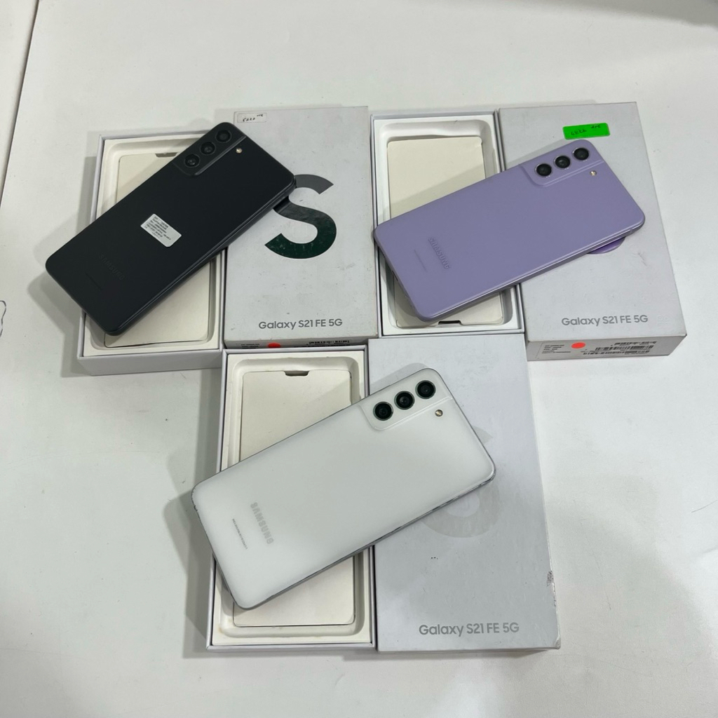 Samsung Galaxy S21 Fe 5G 8/256gb Fullset Second Garansi Resmi