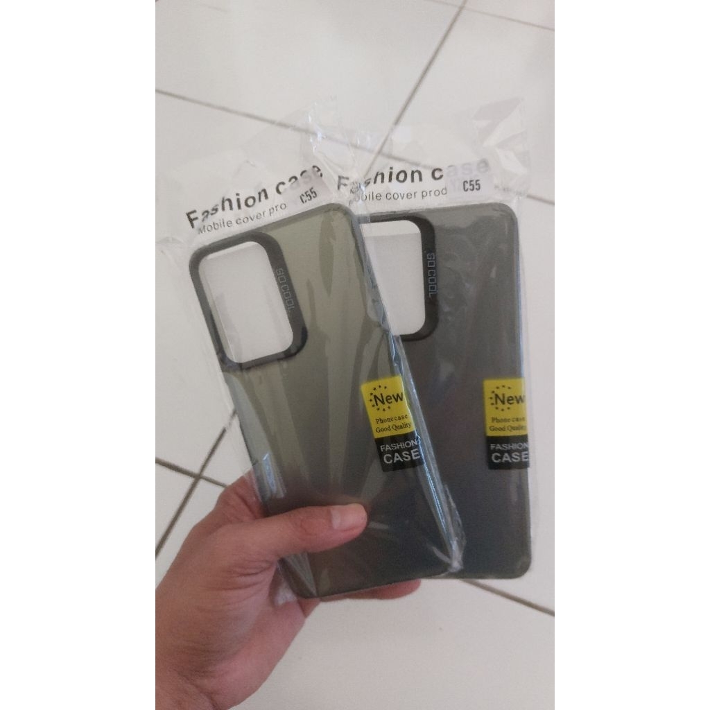 CASE HYBRID IMD HITAM ONLY REALME C55