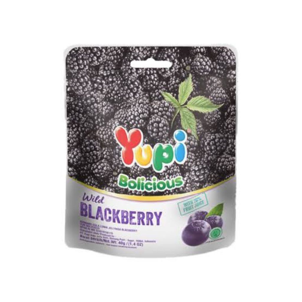 

YUPI BOLICIOUS BLACKBERRY PCH 40g
