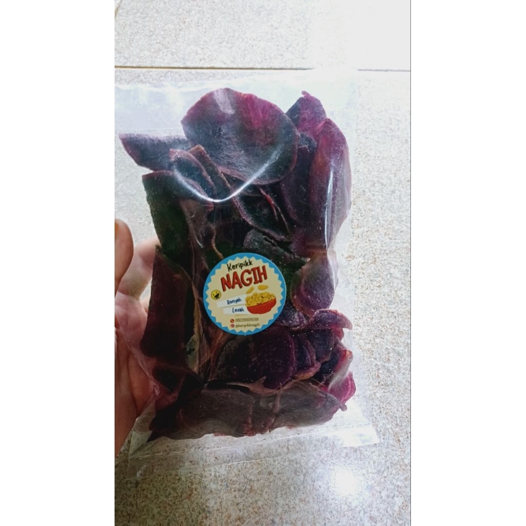

keripik ubi ungu
