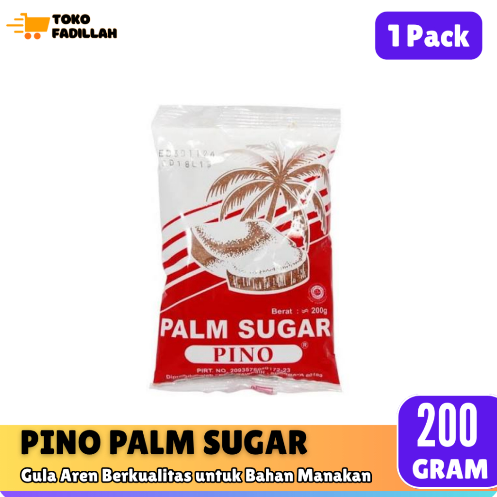 

PALM SUGAR PINO Gula Aren Bubuk 200 gr