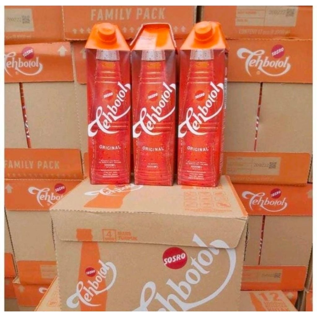 

Teh Botol Sosro 1 Liter 1 dus