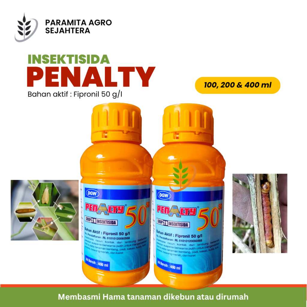 PENALTY 50EC INSEKTISIDA SISTEMIK FIPRONIL / PEMBASMI RAYAP, SEMUT & HAMA LAINNYA