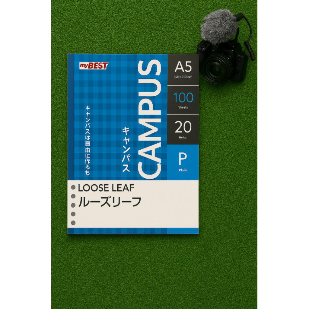 

Loose Leaf Big Boss A5 100 Polos Plain, 20 Holes -Polos isi 100 Lembar