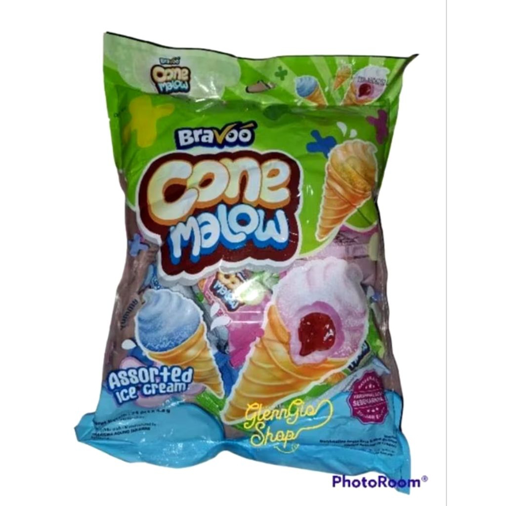 

Conemalow marsmallow bentuk es krim isi 20 pcs