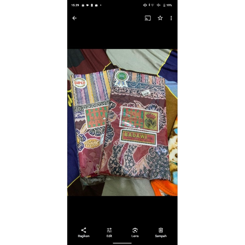 KADO Jarik gendong Badawi