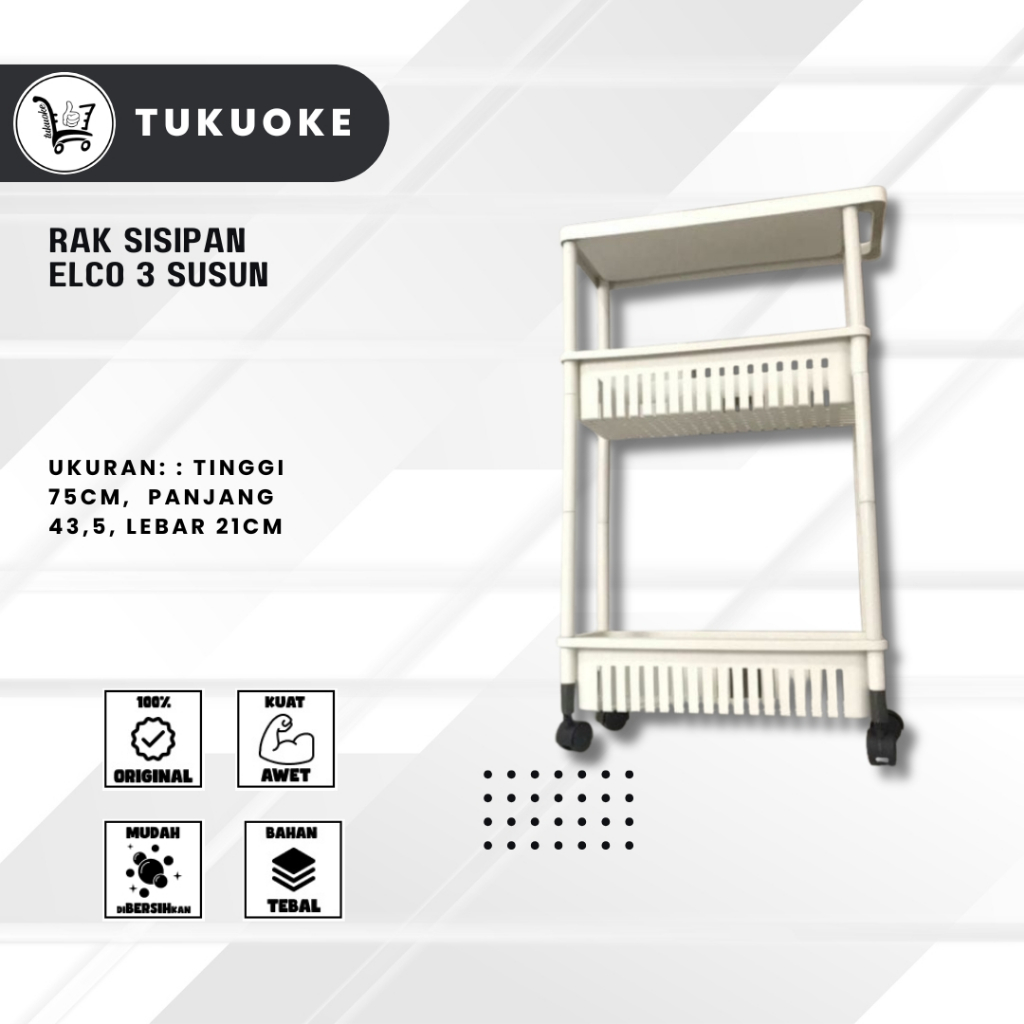 RAK SISIPAN ELCO 3 SUSUN