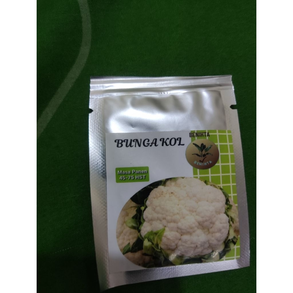 

Benih Bunga kol/ 20 biji Kemasan premium