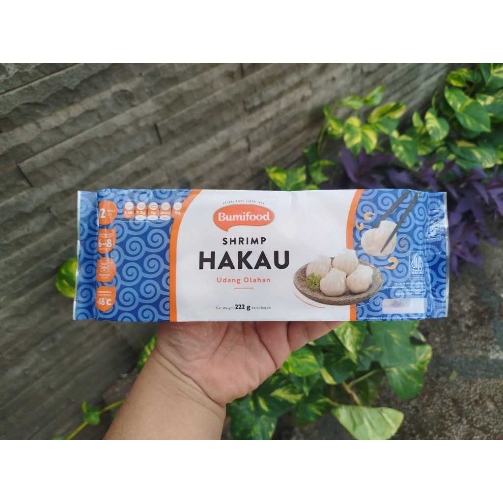 

Bumi Food Hakau Olahan Udang 222g / Hakau Udang