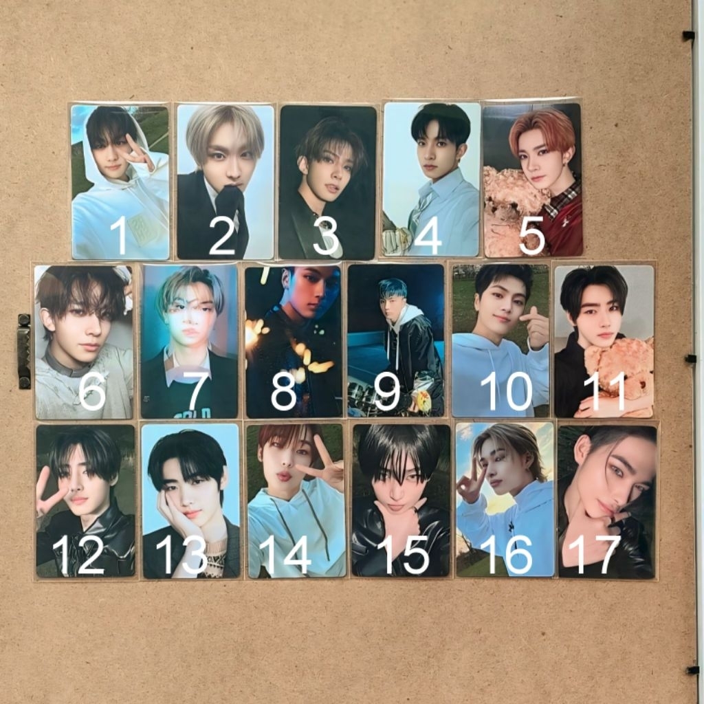 official photocard enhypen jungwon heeseung jay sunghoon ni-ki engene zone jakarta enconnect chibi b