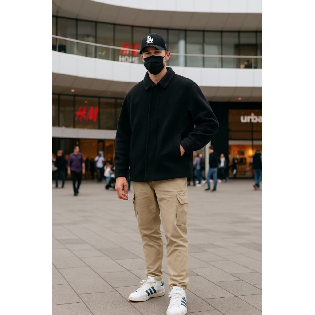 work jacket Indian woll vintage hand Made black man