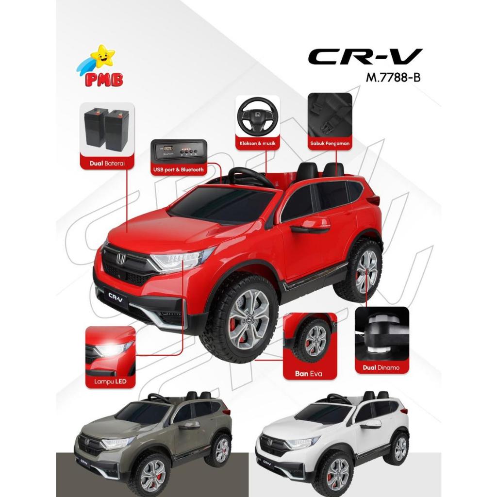 Mainan Mobil Aki CR-V ban karet eva PMB M7788b mobil aki anak crv ban eva 4698
